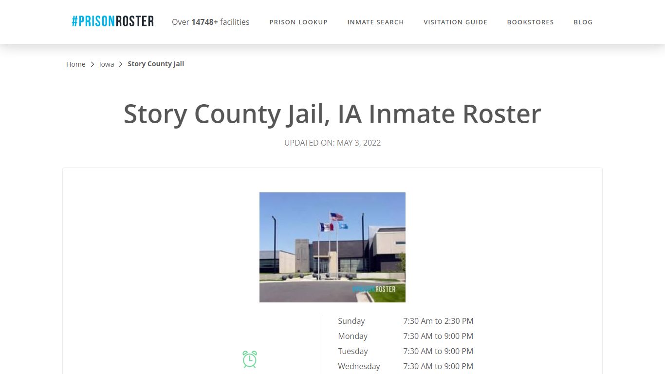 Story County Jail, IA Inmate Roster